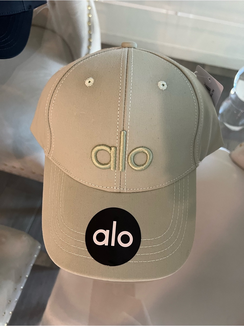 ALO Yoga light green Baseball Cap